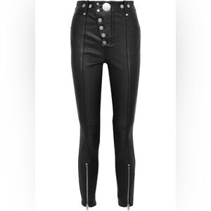 Alexander Wang Snap-Detailed Skinny Pants size 6